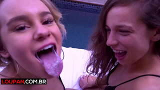 בחורות נותן handjob