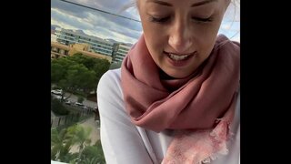 Fingering օրգազմի հյուրանոցում Majorca պատկերասրահում!